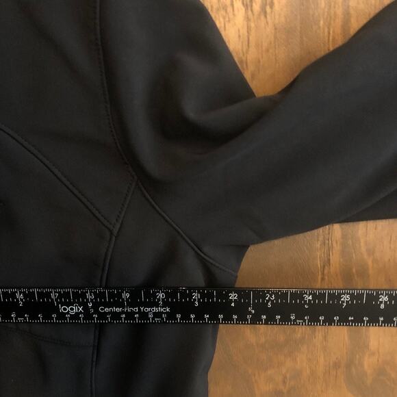 The North Face Womens Jacket Black Apex Bionic Full Zip High Neck Long Sleeve XL - Picture 8 of 13